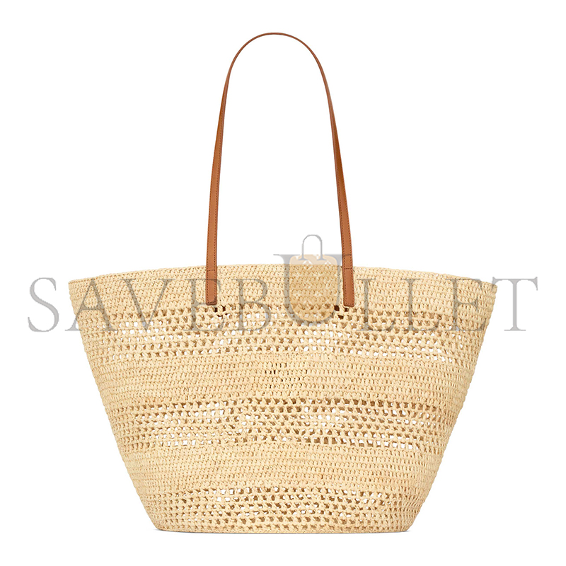 YSL PANIER MEDIUM IN RAFFIA 868564GAAGN2730 (52*29*29cm)
